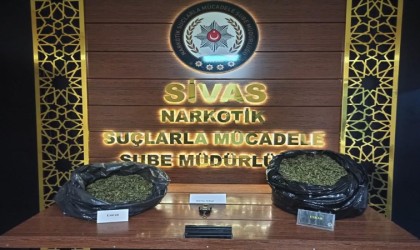 Sivasta kilolarca uyuşturucu madde ele geçirildi
