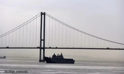 TCG Anadolu, İzmit Körfezi’nde