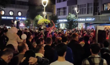 Trabzonspor’un tarihi Fenerbahçe zaferine coşkulu kutlama