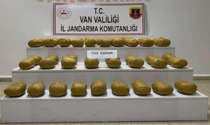 Vanda 51 kilo toz esrar ele geçirildi