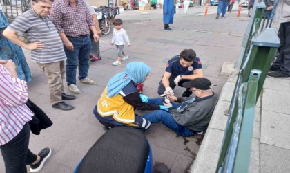 Vatandaşlar sara krizini kazayla karıştırdı