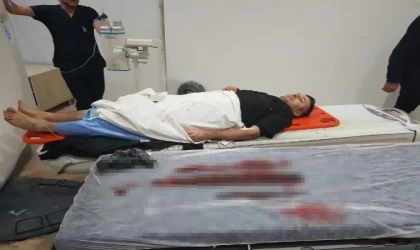 Veteriner teknikeri, aşı yaparken sığırın boynuz darbeleriyle yaralandı