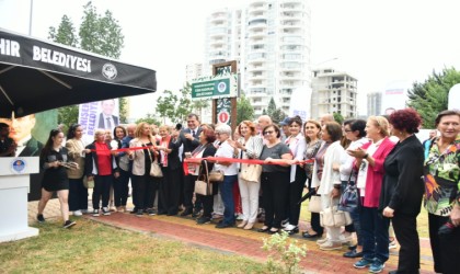 Yenişehirde yenilenen parka Türk Kadınlar Birliği adı verildi