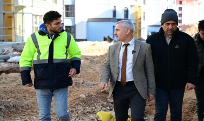 Yeşilyurttaki deprem konutlarında sona gelindi