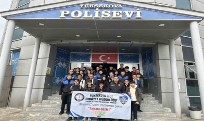 Yüksekovalı 40 öğrenci Ankara gezisine gönderildi