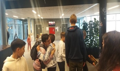 Zağnospaşa Ortaokulu öğrencileri Danimarkada