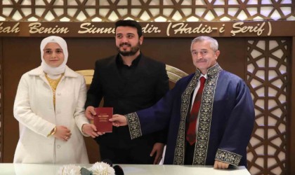 2023 yılının nikah rekoru Şahinbeyde