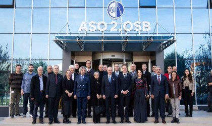 AB Türkiye Delegasyonu Başkanı Meyer-Landrut, “Pilot Yeşil OSB” seçilen ASO 2 OSByi ziyaret etti