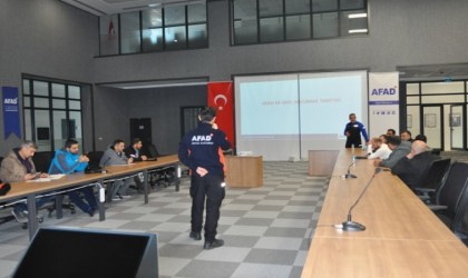 AFADtan TEİAŞ Arama Kurtarma Ekibine Hafif Arama Kurtarma eğitimi