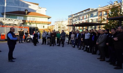 Altınovada deprem ve yangın tatbikatı gerçeği aratmadı