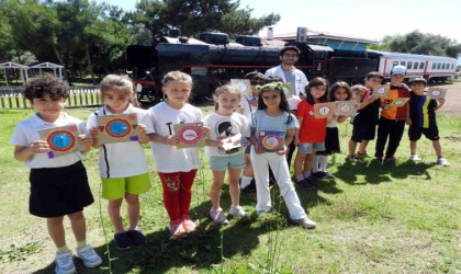 Antalya Bilim Merkezinde öğrencilerin heyecanlı gökyüzü serüveni