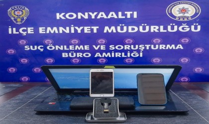 Antalyada sosyal medyadan müstehcen yayın yapan 1 kişi gözaltına alındı