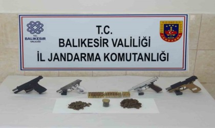 Balıkesir merkezli silah operasyonu: 17 gözaltı
