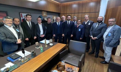 Başkan Aşkın Ankaradaki temaslarını sürdürdü