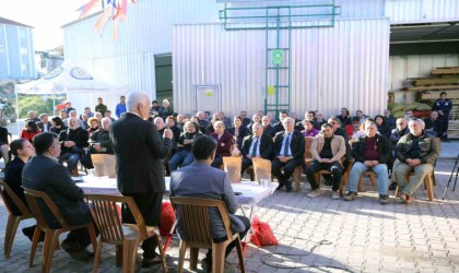 Başkan Gürün Kavaklıderede kooperatif üyeleri ile bir araya geldi