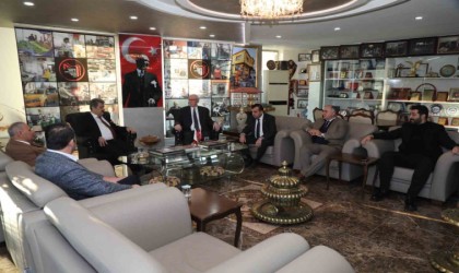 Başkan Kazım Kurt, Eskişehir Esnaf ve Sanatkârlar Odaları Birliğini ziyaret etti