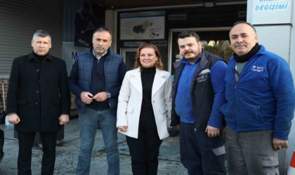 Başkan Köse esnafların yeni yılını kutladı