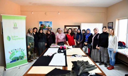 Belde evi kursiyerlerine iklim değişikliği anlatıldı