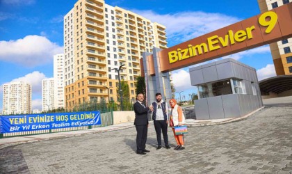 Bizim Evler 9 ve 10da daire teslimleri 1 yıl erken başladı
