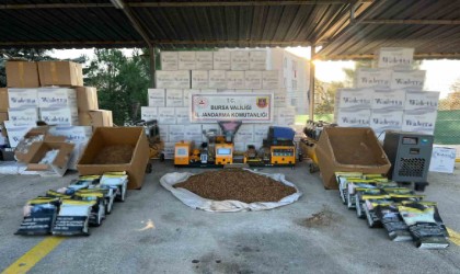 Bursadan jandarmadan kaçakçılara geçit yok