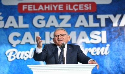 Büyükkılıç: Felahiye ve Özvatanda doğalgaz ateşini yakıyoruz