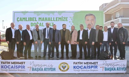 Çamlıbel Mahallesi doğal gaza kavuştu