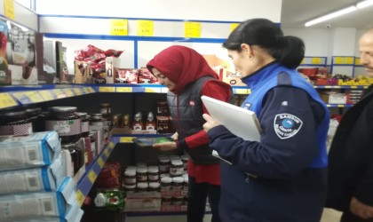 Canikte marketlere sıkı denetim