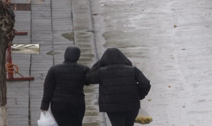 Çankırıda sağanak yağış etkili oldu