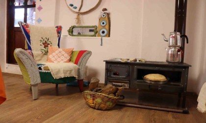 Çınar Kahvaltı Konağı nostalji kokan dokusu ve odun sobası ile vazgeçilmez mekanlardan oldu