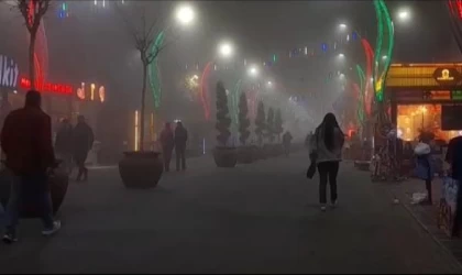 Diyarbakır’da hava trafiğine ‘sis’ engeli