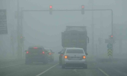 Diyarbakırda sis yoğunluğu