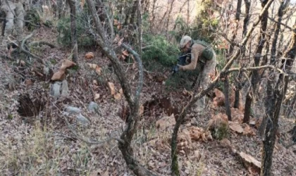 Diyarbakır’da terör operasyonu; 427 kilo esrar ve mühimmat ele geçirildi