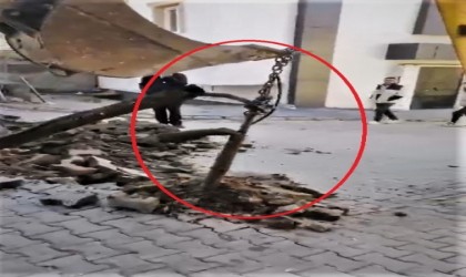 Diyarbakırda yer altından çekilen kaçak elektrik şebekesi tespit edildi