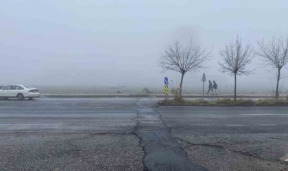 Diyarbakırda yoğun sis