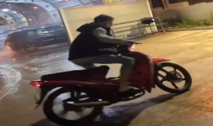 Drift yapan motosiklet sürücülerine ceza yağdı