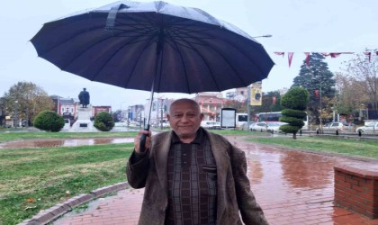 Edirnede etkili olan sağanak vatandaşları sevindirdi