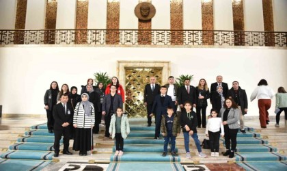 Engelli öğrenciler, TBMMde ağırlandı