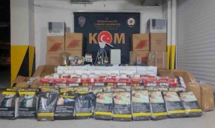Eskişehirde polis kaçak sigara satışını önlemeye yönelik çalışma yaptı