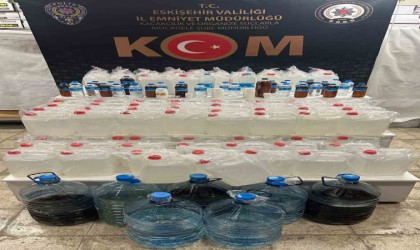 Eskişehirde yılbaşı öncesi sahte içki operasyonu