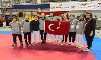 Eskişehirli milli sporcular Bosna Hersekte 7 madalya ile döndü