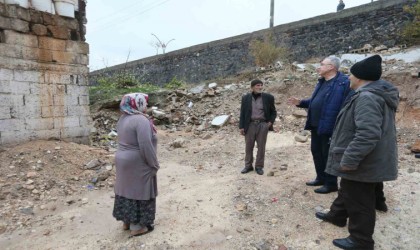 Gaziantepte yoğun yağışın ardından su baskını olan evlere destek