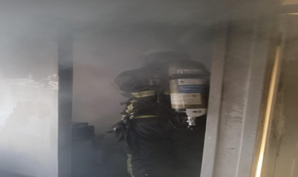 Hatayda ev yangını çıktı