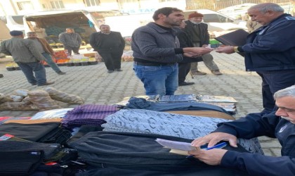 Hizanda seyyar satıcılar denetlendi