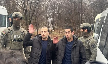 İki Azerbaycanlı asker bugün serbest bırakıldı