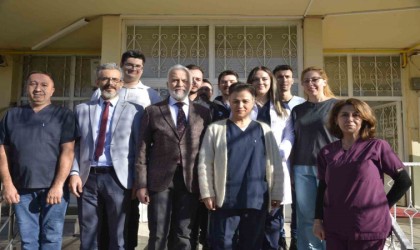 İl Sağlık Müdürü Dr. Yaşar Bildirici ilçe gezilerine devam ediyor