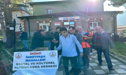 İnönü İsmetpaşa Mahalle Derneği şehitler için mevlit okuttu