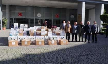 İzmirde yetim öğrenciler için yardım paketi hazırlandı