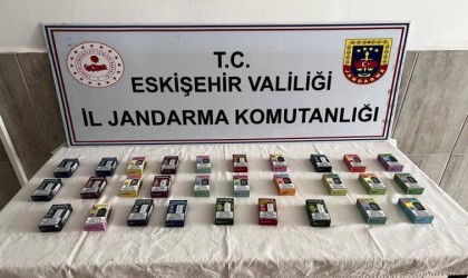 Jandarma satılmak üzere hazırlanan 29 kaçak sigara yakaladı