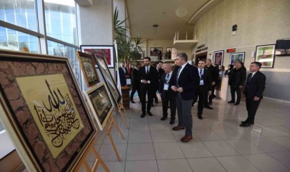 Kağıdım yerli, sanatım milli sergisi açıldı