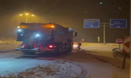 Karabük’ün yükseklerinde kar yağışı